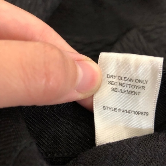 REBECCA TAYLOR Snake Jacquard Textured Leggings Pull On Elastic Waist Ankle Zip - Picture 11 of 12